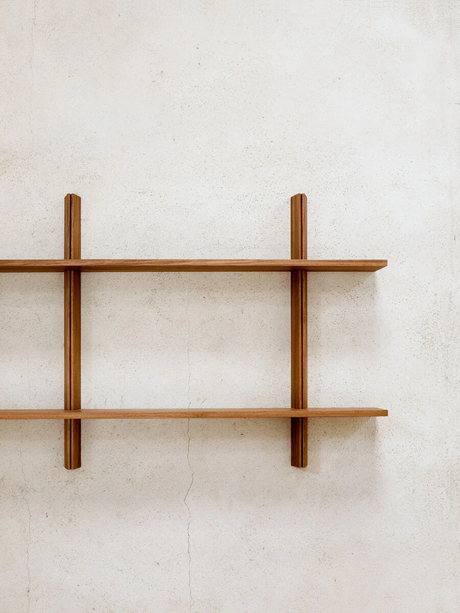 DW 02 Bookshelf - Three Uprights (Black) - Image 3