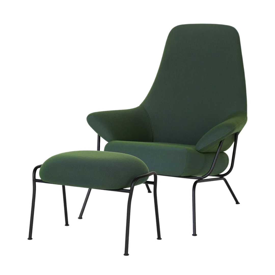 hai lounge chair + ottoman