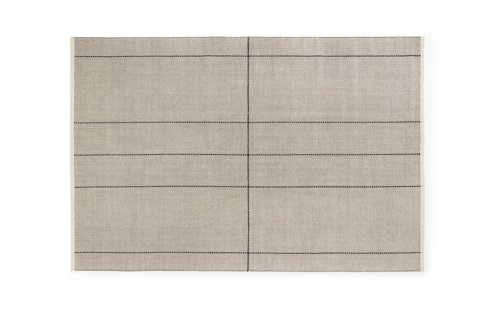 Seam Rug 200x300 cm Grey Tones