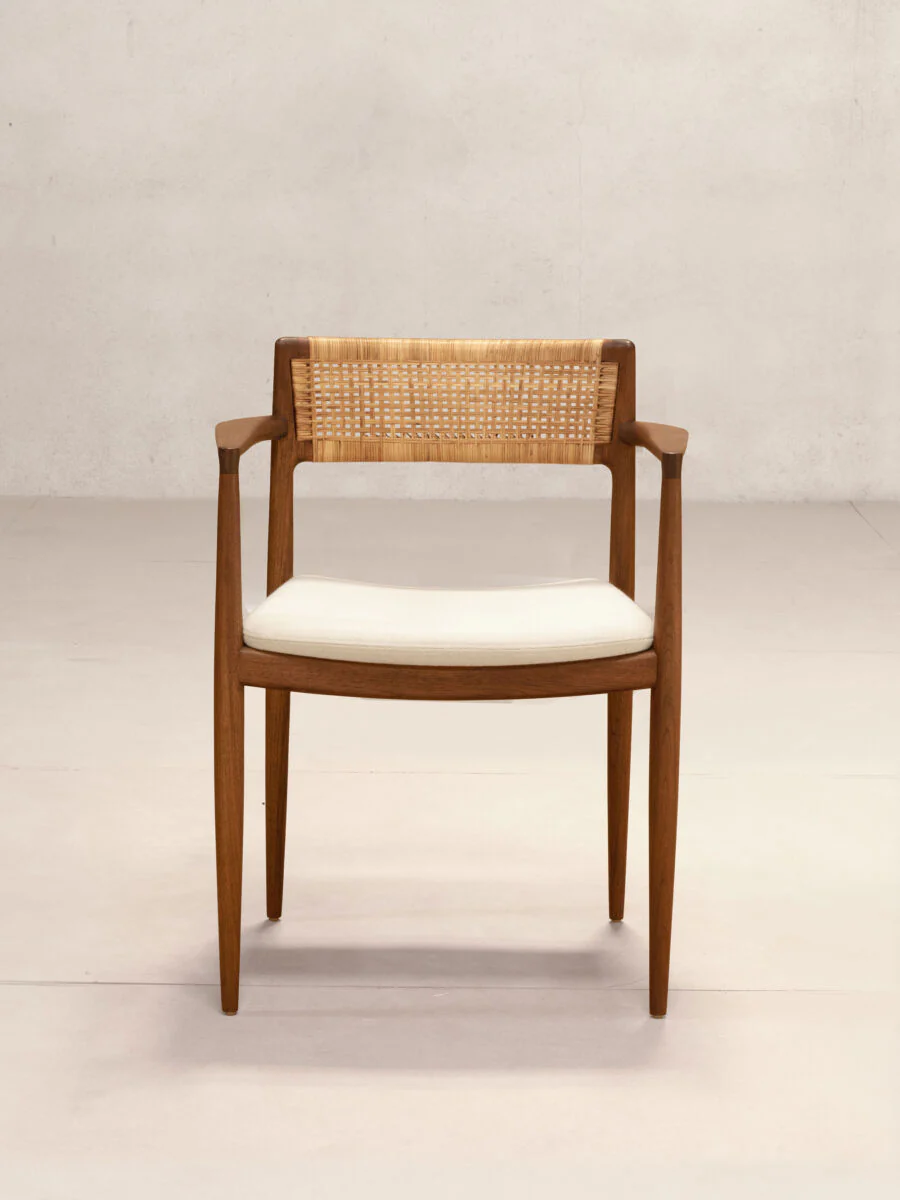 Tangāli Dining Armchair / Upholstered Seat - Image 2