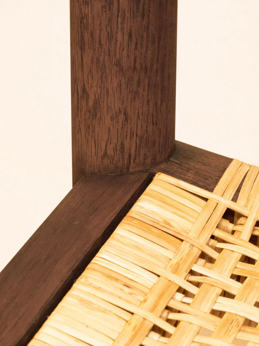 Tangāli Dining Chair (Armless) / Cane Seat - Image 3