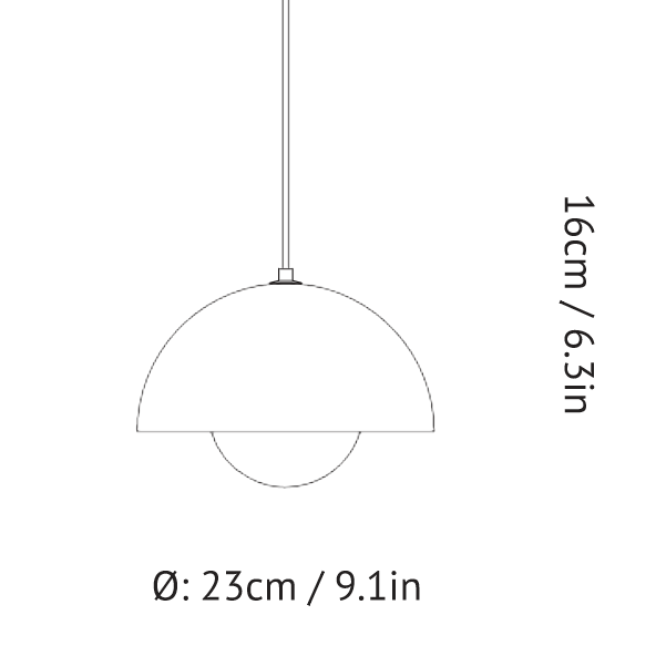 Flowerpot Pendant VP1 - Image 13