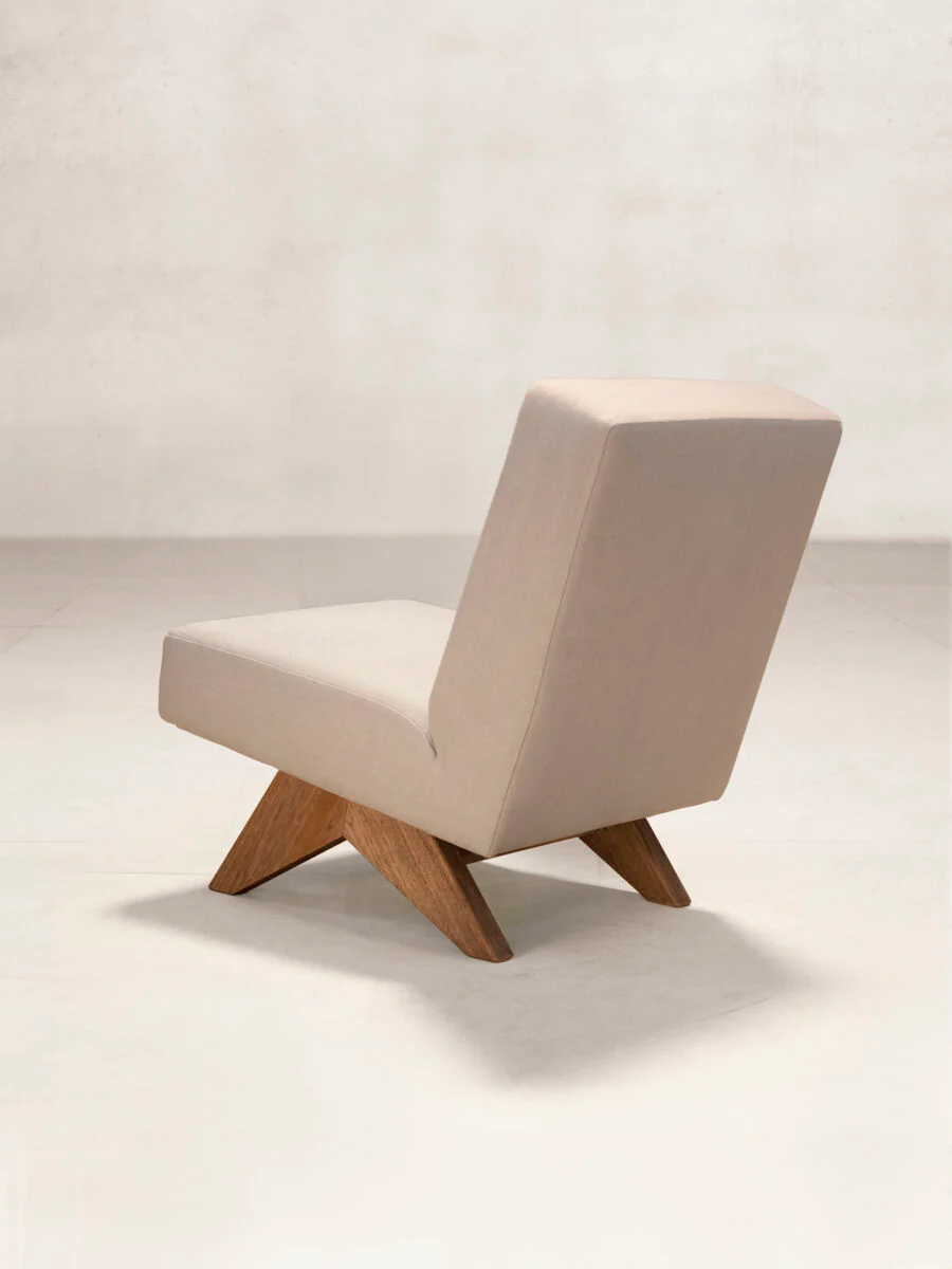 Upholstered Armless Chair, Zanav Upholstery - Image 2