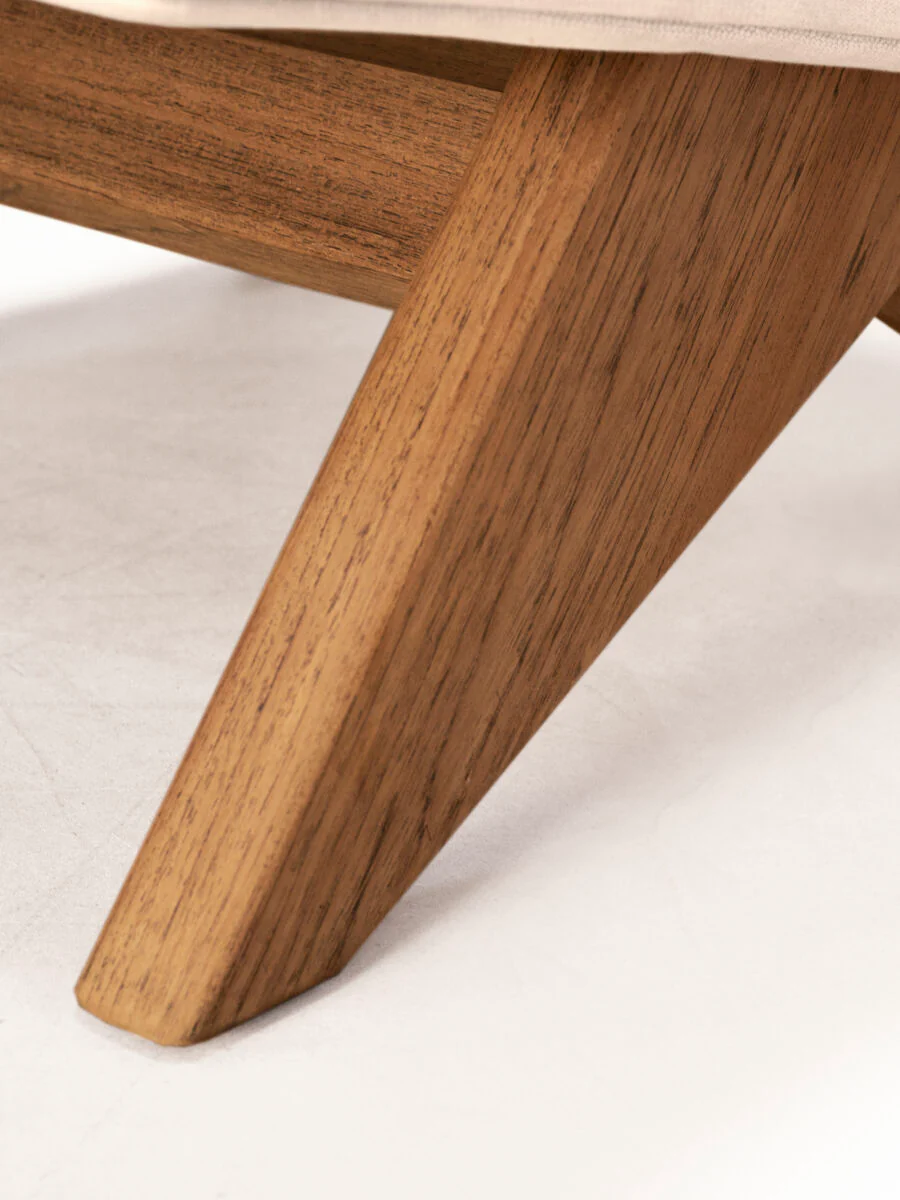 Upholstered Armless Chair, Zanav Upholstery - Image 3