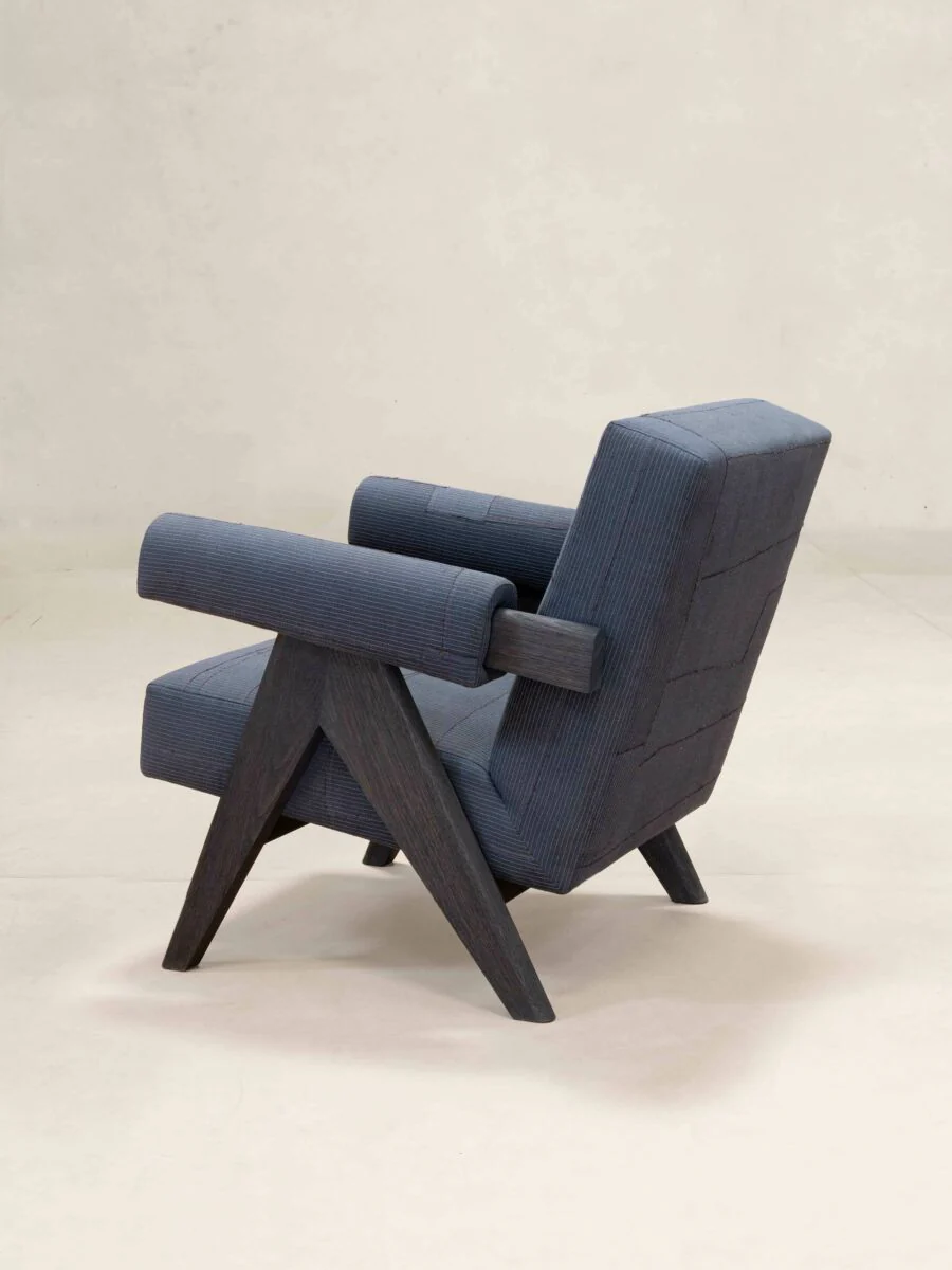 Upholstered Easy Armchair, KeSa Ink - Image 2