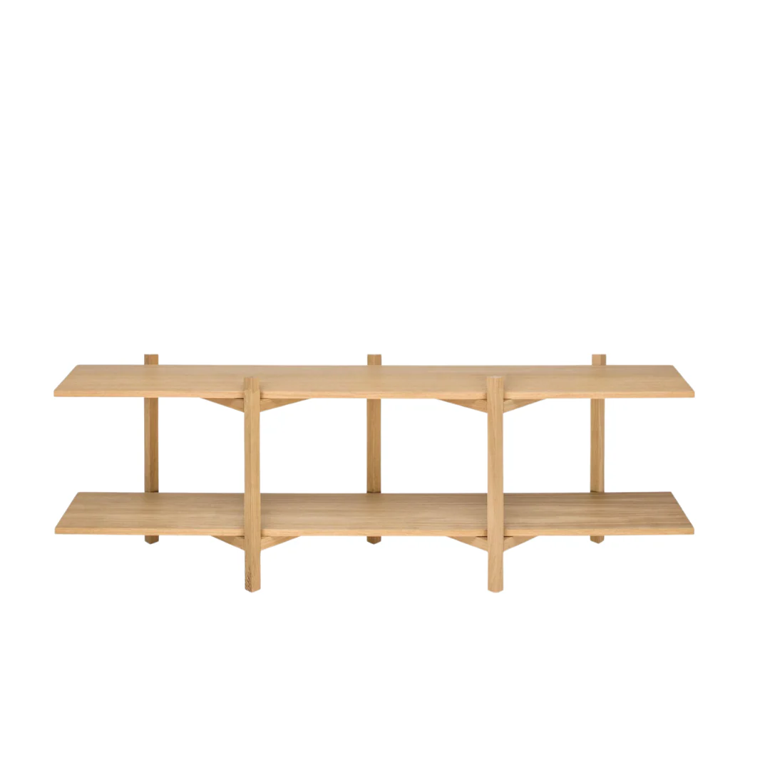 zig zag media shelf